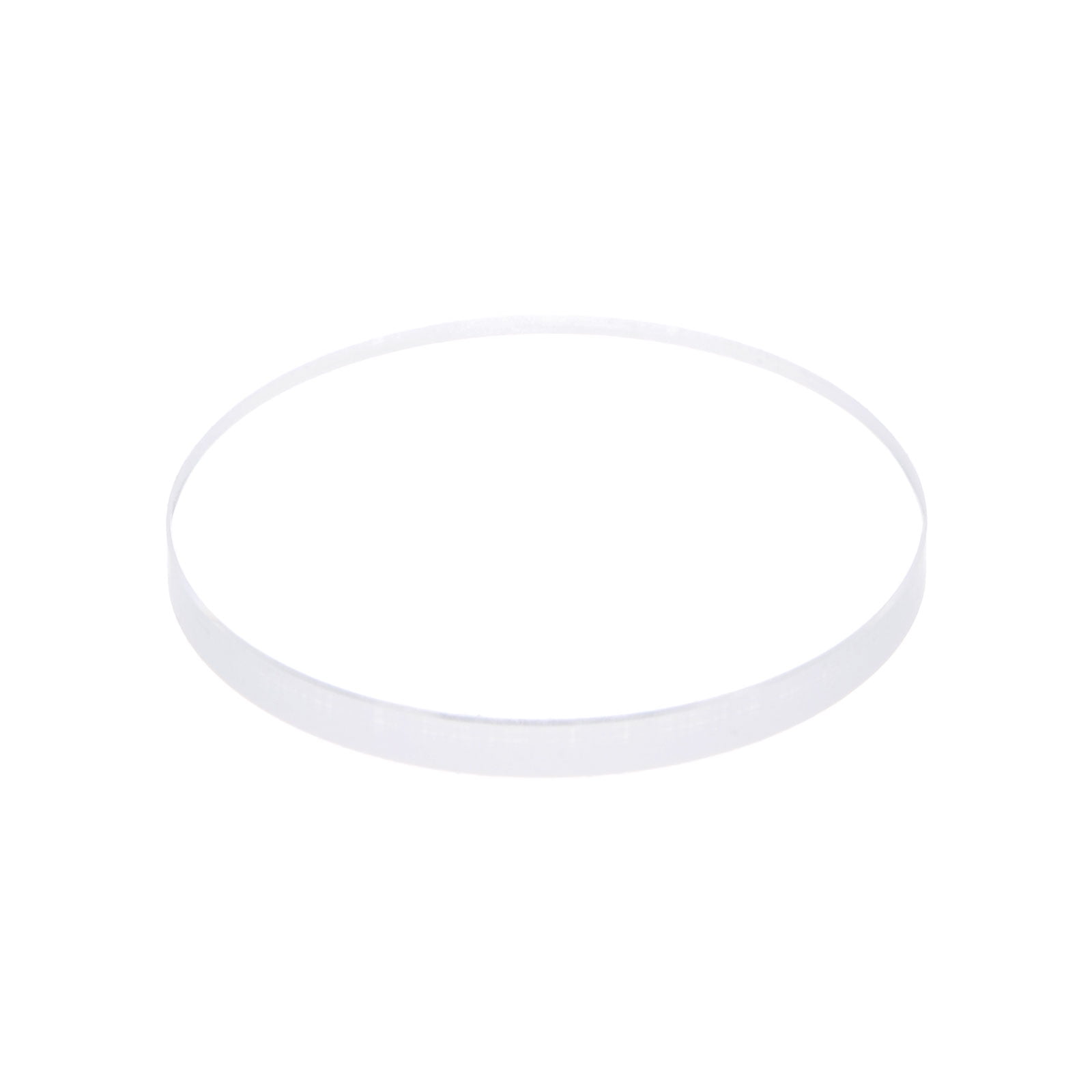 Uxcell Watch Crystal Lens Glass 27.5mm Dia. 2.5mm Thick Round Flat High ...