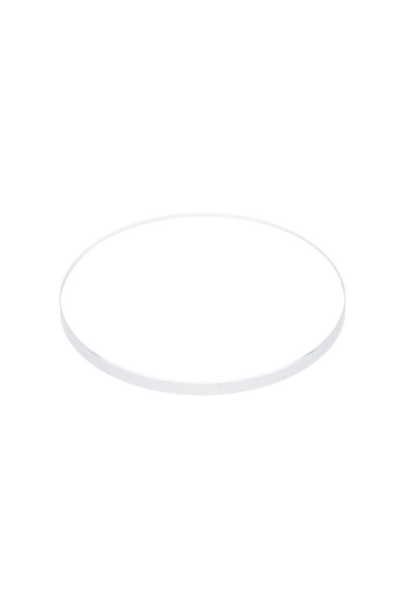 Watch Crystal Lens Glass 28mm Dia. 1.5mm Thick Round Flat High Transmittance Watch Glass Replacement Part