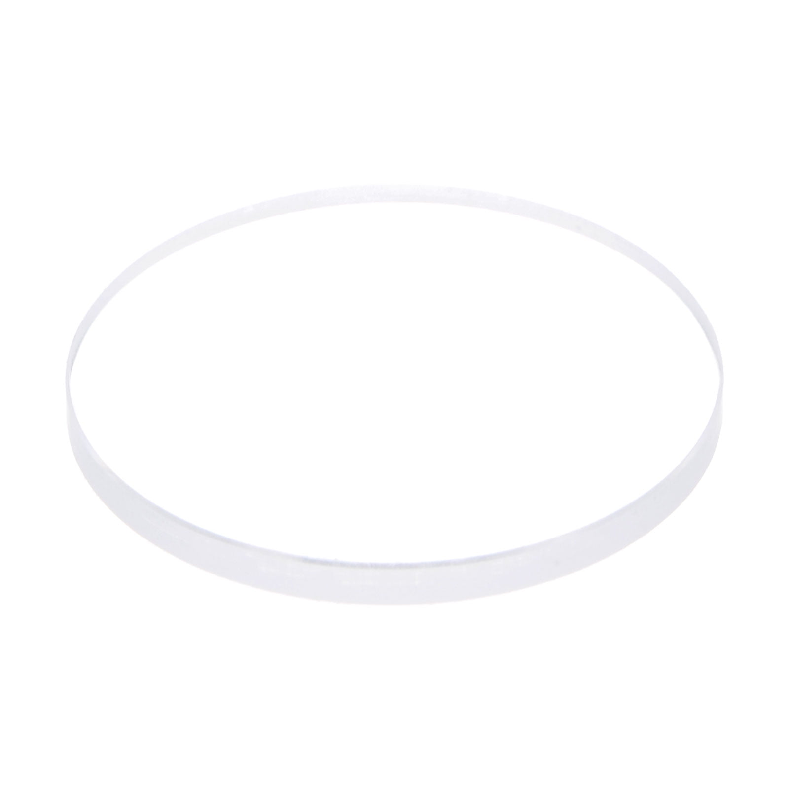 Uxcell Watch Crystal Lens Glass 34mm Dia. 2.5mm Thick Round Flat High