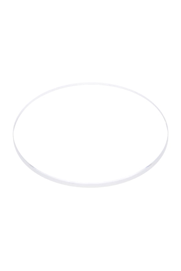 Watch Crystal Lens Glass 38.5mm Dia. 1.5mm Thick Round Flat High Transmittance Watch Glass Replacement Part