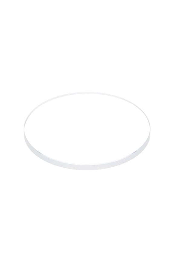 Watch Crystal Lens Glass Thick Round Flat High Transmittance Watch Glass Replacement Part 29mmx1.5mm