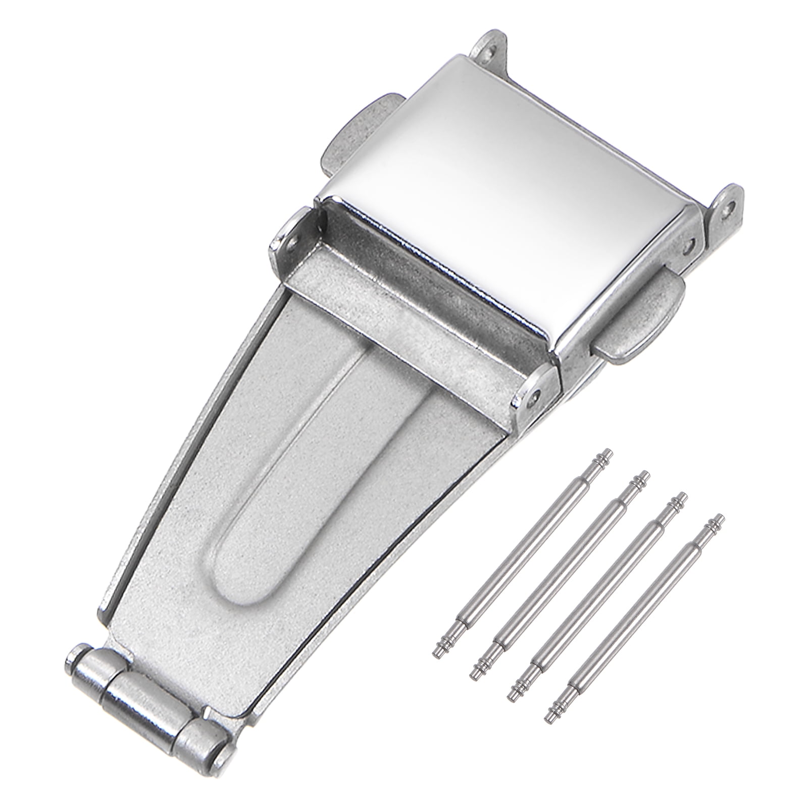 Push button shop deployant clasp