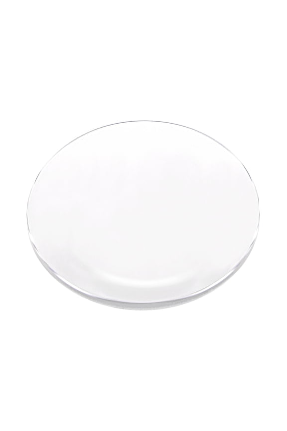 Watch Glass Sapphire Crystal Lens Single Dome Round 27.5mm Dia. 1.3mm Edge Thickness Clear