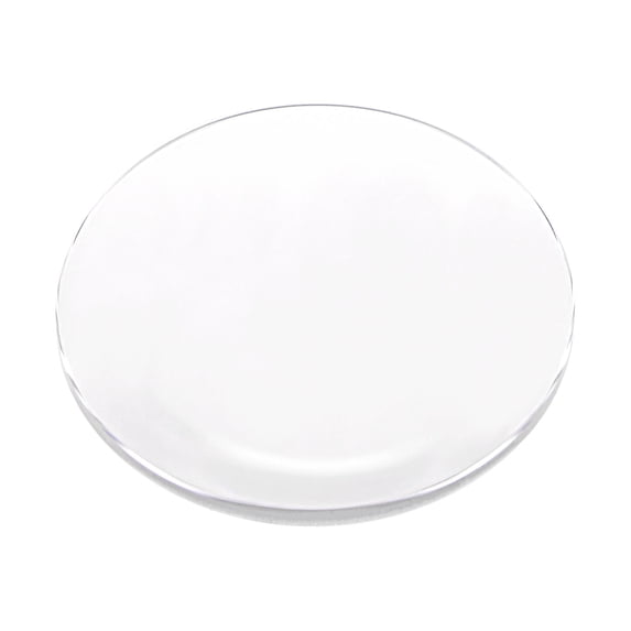 Uxcell Watch Glass Sapphire Crystal Lens Single Dome Round 30.5mm Dia. 1.3mm Edge Thickness Clear