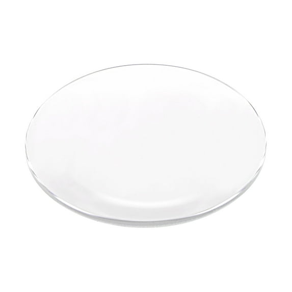 Uxcell Watch Glass Sapphire Crystal Lens Single Dome Round 37.5mm Dia. 1.3mm Edge Thickness Clear