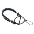 thumbnail image 1 of Uxcell Water Bottle Holder, Paracord Handle Strap Carrier Blue Camo, Black, 1 of 6