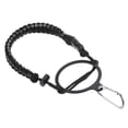 thumbnail image 1 of Uxcell Water Bottle Holder, Paracord Handle Strap Carrier Camo Gray, Black, 1 of 5