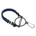 thumbnail image 1 of Uxcell Water Bottle Holder, Paracord Handle Strap Carrier Dark Blue, Black, 1 of 5