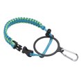 thumbnail image 1 of Uxcell Water Bottle Holder, Paracord Handle Strap Carrier Green Camo, Light Blue, 1 of 5