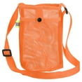 thumbnail image 1 of Uxcell Water Bottle Holder with Adjustable Shoulder Strap Mesh Water Bottle Carrier, Orange, 1 of 6