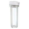 thumbnail image 1 of Uxcell Water Filter Housing 10" Whole House Filtration System 1/2 Inch Inlet/Outlet Port for Kitchen Clear, 1 of 5