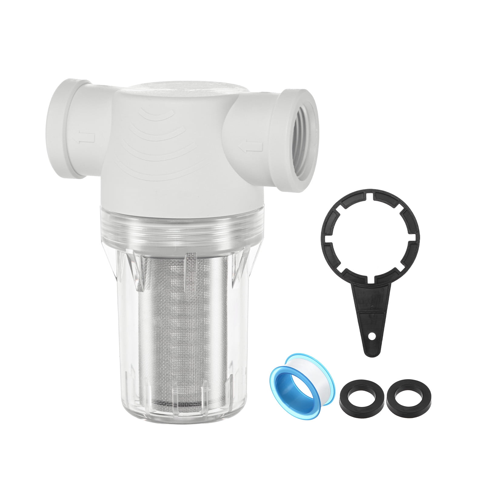 Uxcell Water Pump Strainer with 40 Mesh Stainless Steel Filter Screen ...