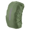 thumbnail image 1 of Uxcell Waterproof Backpack Rain Cover, 55L-65L Backpack Cover, Bag Rain Cover with Reflective Strap [Army Green], 1 of 8