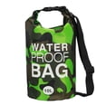 thumbnail image 1 of Waterproof Dry Bag, Water Proof Bags with Whistle Green Camouflage 10L, 1 of 7
