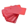 thumbnail image 1 of Uxcell Waterproof Eyelet Hole Plastic Shipping Tags,Outdoor Tags,30 x 50mm Red 50pack, 1 of 5