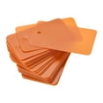 thumbnail image 1 of Uxcell Waterproof Eyelet Hole Plastic Shipping Tags,Outdoor Tags,30x50mm Orange 100pack, 1 of 5