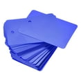 thumbnail image 1 of Uxcell Waterproof Eyelet Hole Plastic Shipping Tags,Outdoor Tags,40 x 60mm Blue 50pack, 1 of 5