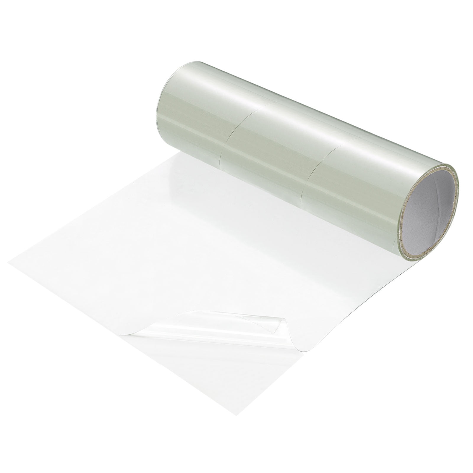 Uxcell Polyvinyl Chloride Waterproof Patch Seal Tape 12 in x 5 Ft Leak Proof Repair Sealing Tape Transparent