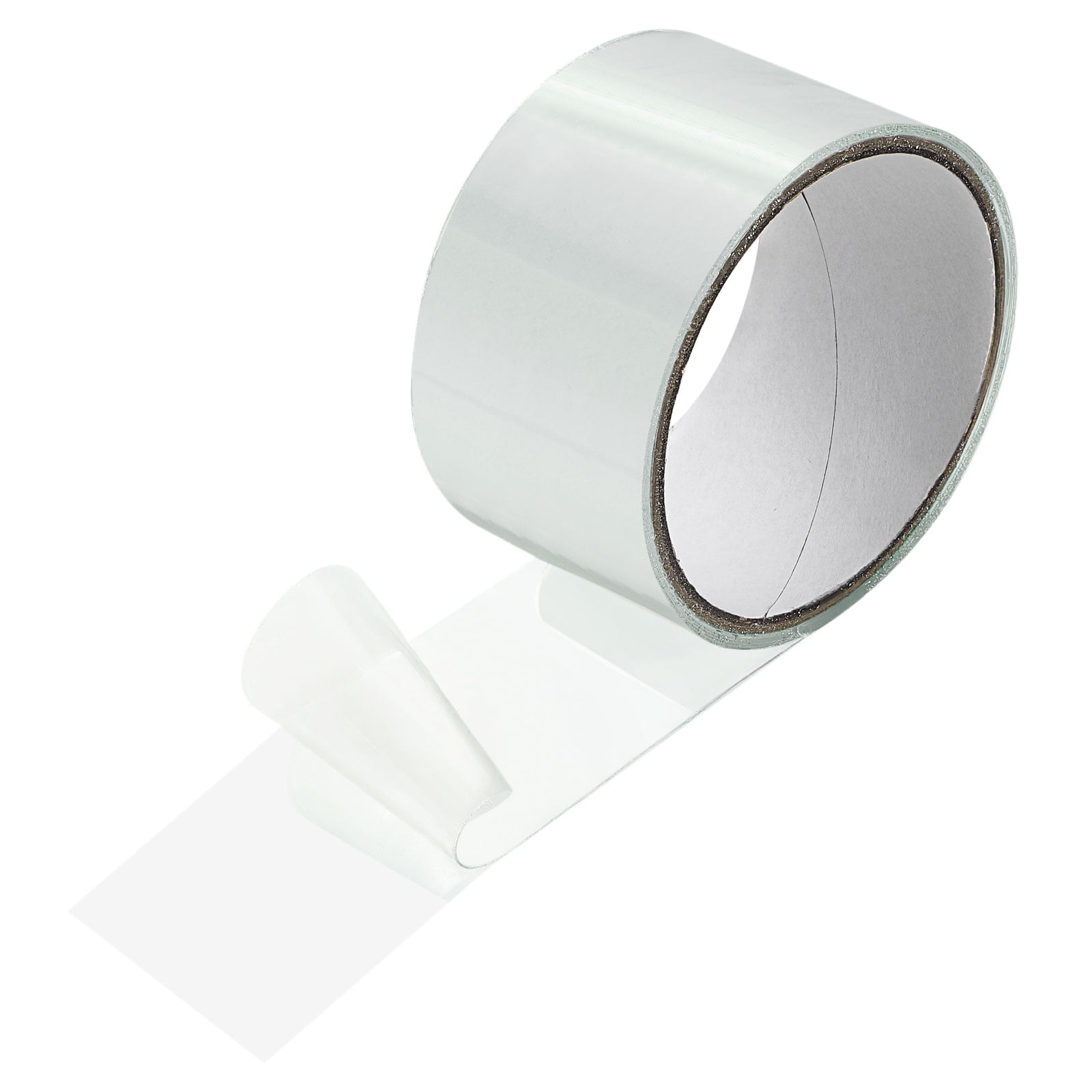 Uxcell Polyvinyl Chloride Waterproof Patch Seal Tape 2 in x 5 Ft Leak Proof Repair Sealing Tape Transparent
