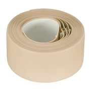 Uxcell Waterproof Seal Caulk Strip Tape Self Adhesive 1.5"W x 10.5'L Beige