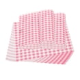 thumbnail image 1 of Uxcell Wax Paper Sheets for Food Grease Resistant Sandwich Wrapping Paper Checkered Pink White 7.09'' x 7.09'', 1 of 7