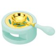 thumbnail image 1 of Uxcell Wax Seal Warmer with Melting Spoon for Wax Sealing Stamp Envelope, Green, 1 of 6