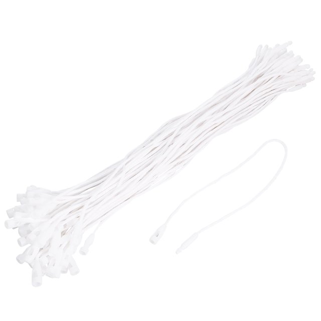 String Snap Lock Uxcell Wax Rope Hang Tag String Fasteners 500pcs - Walmart Business ...