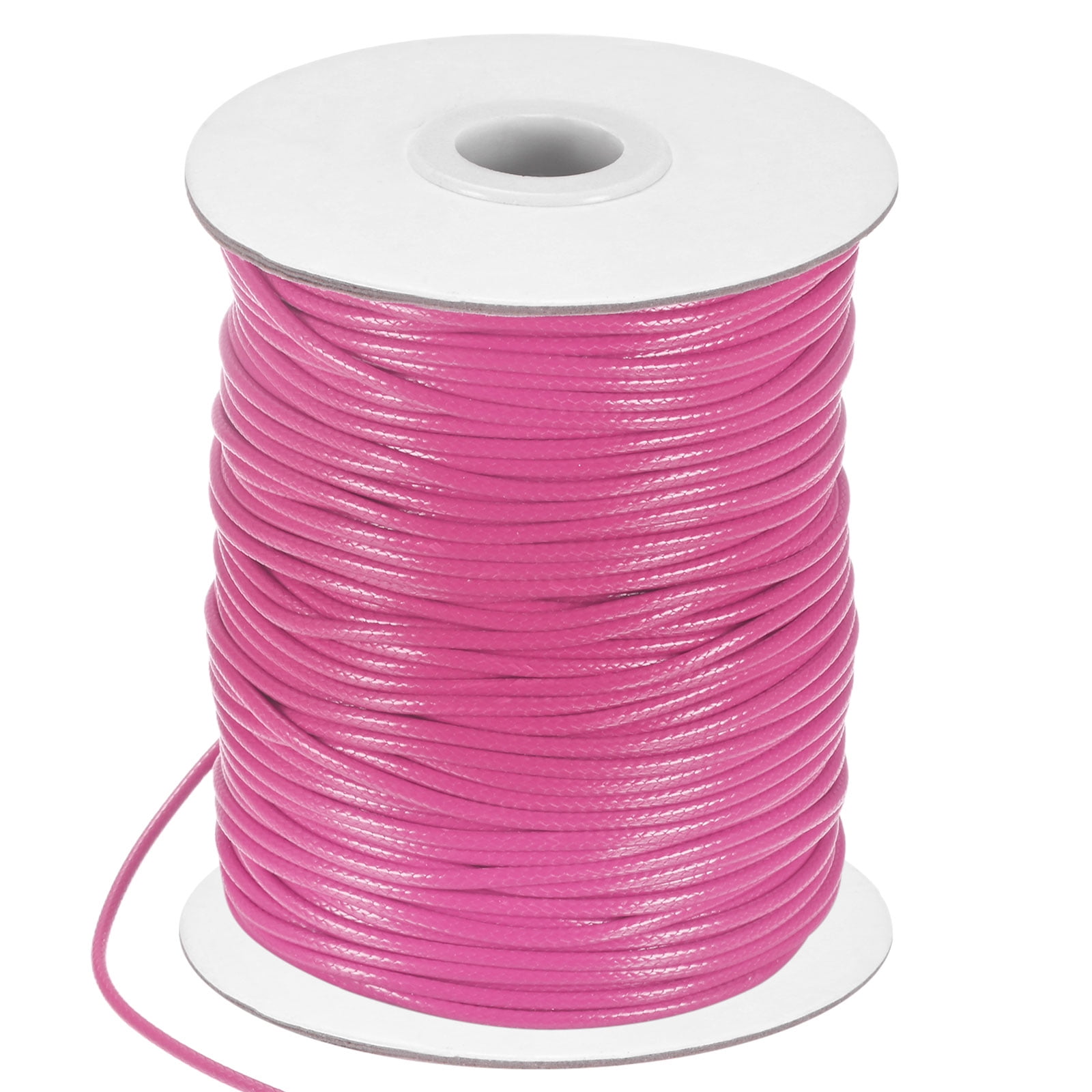 Uxcell Waxed Polyester Cord, 87 Yards 2mm Waxed Beading String for ...