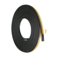 thumbnail image 1 of Uxcell Weather Stripping 7/25" x 1/6" 16.5ft Length Self-Adhesive High Density Door Seal Strip for Door Window, 1 of 7