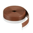 thumbnail image 1 of Uxcell Weather Stripping Door Seal 45mm Seal Strip Length 15m, Brown, 1 of 1