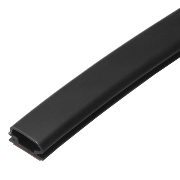 Uxcell Weather Stripping Door Seal Strip 20 Feet Door Soundproofing Strip Black