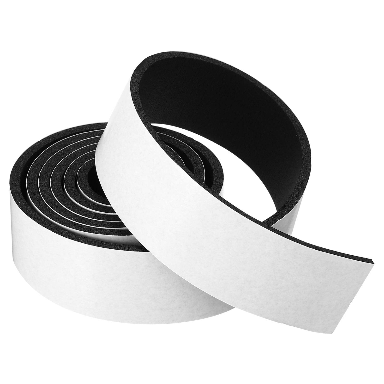 Uxcell Weather Stripping for Doors, 1 Roll 2" W x 3/16" T Foam Seal