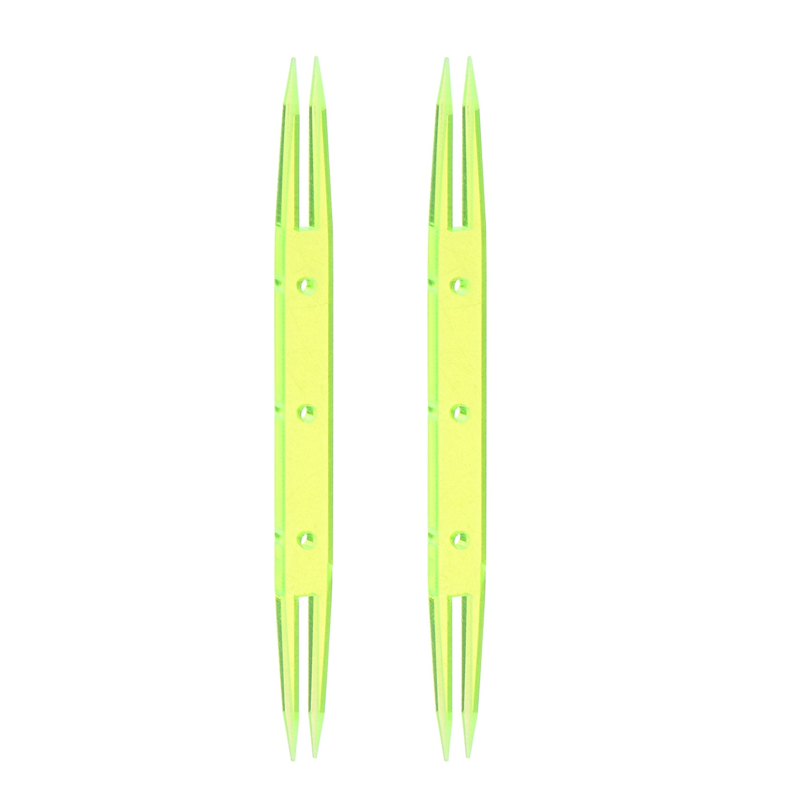Uxcell Weaving Knitting Shuttle 85x6.8x2.8mm Plastic Shuttles, Green 2 ...