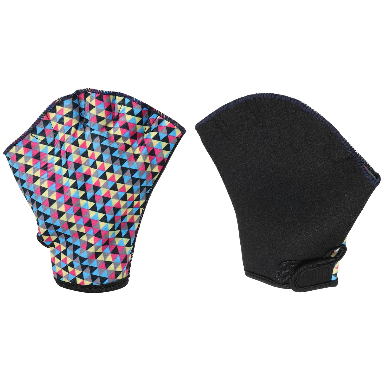 Uxcell Webbed Swimming Gloves Swim Resistance Training Gloves Aquatic