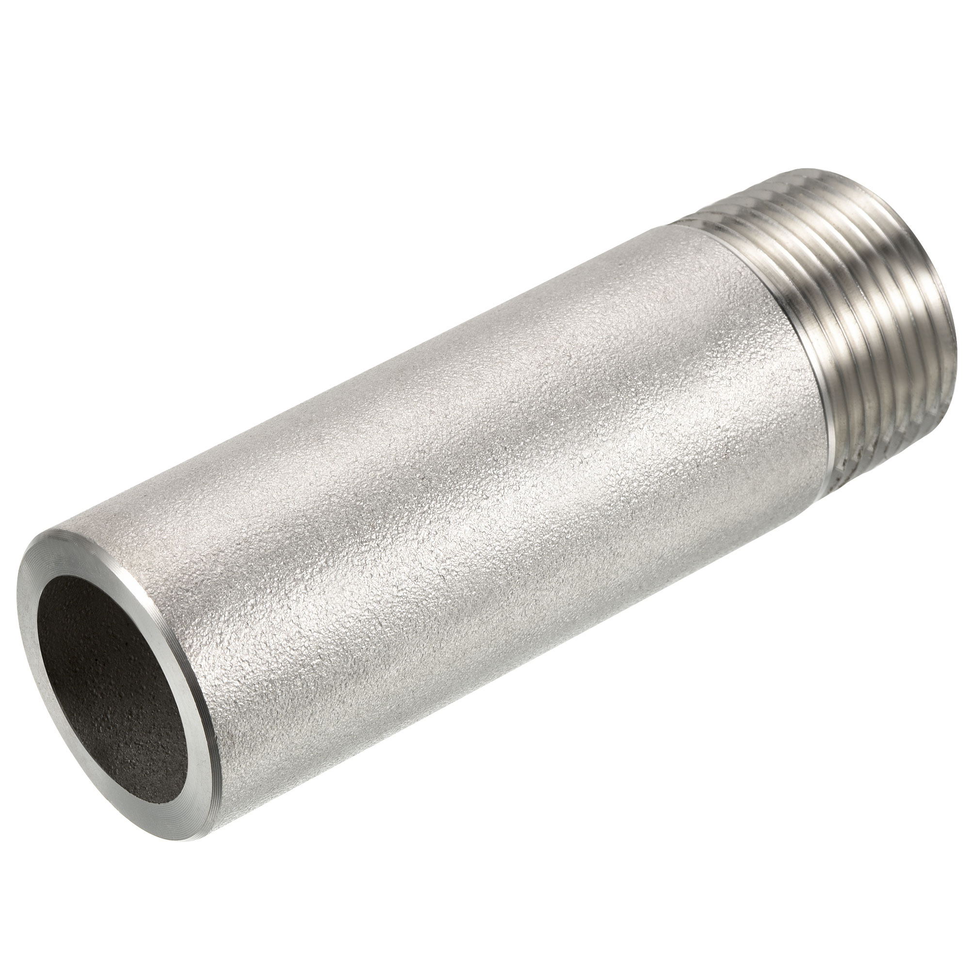 Uxcell Weld Coupling 304 Stainless Steel 1NPT Male Partial Threaded