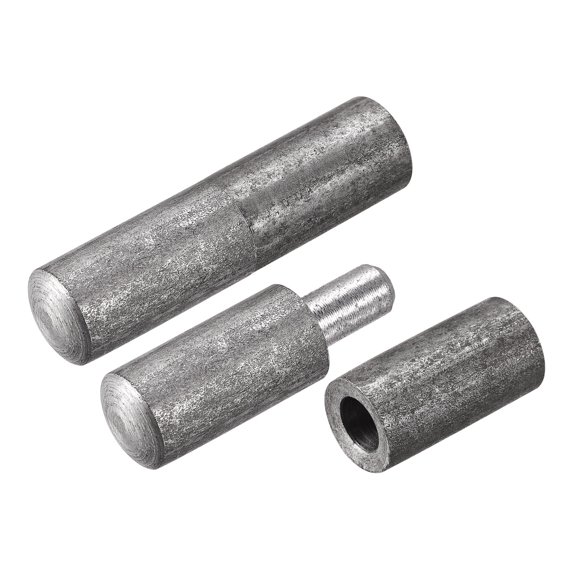 Uxcell Weld on Barrel Hinges, 55mm x 13.5mm Male to Female Iron Hinge Pin 16 Pairs