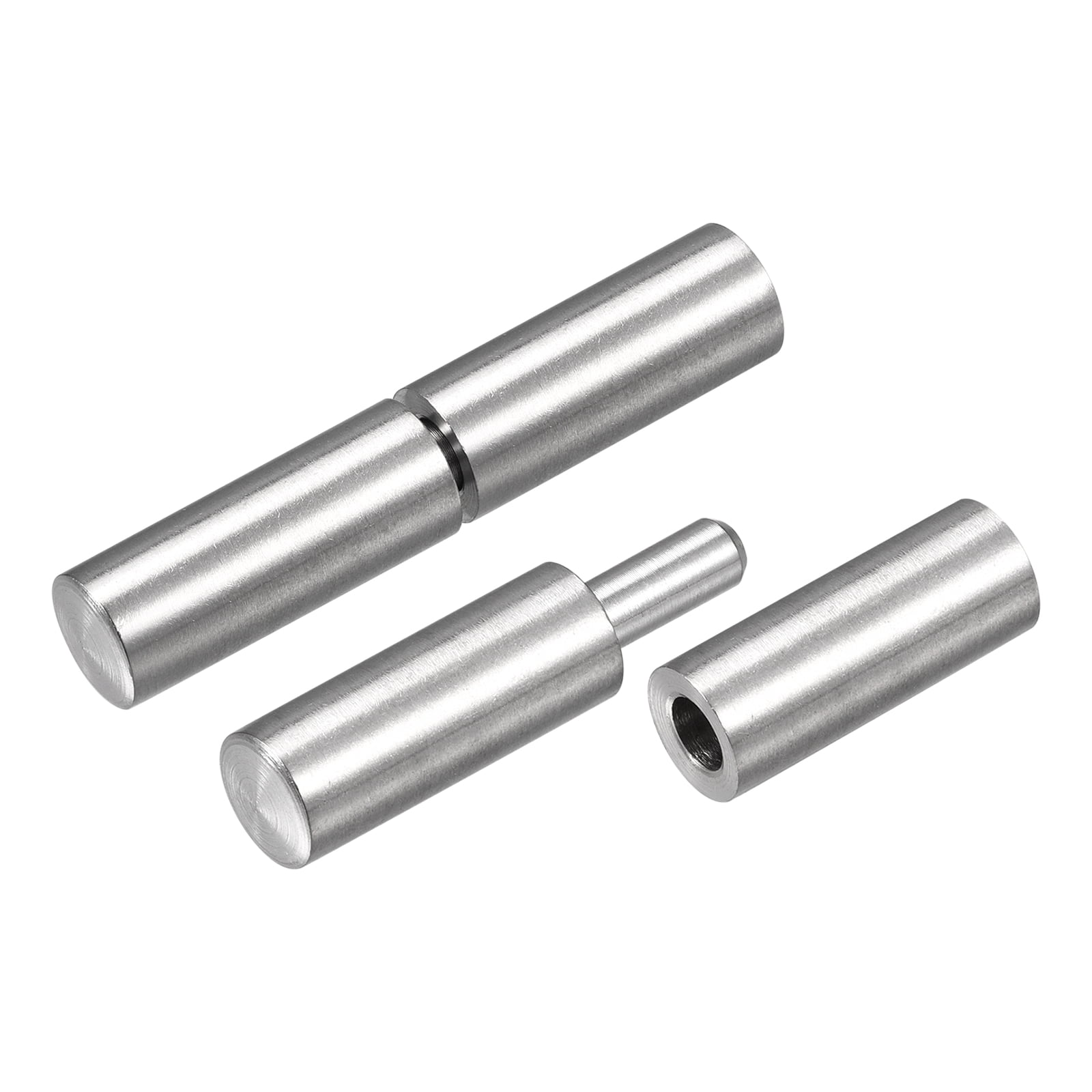 Uxcell Weld on Barrel Hinges, 60mm x 12mm Male to Female 201 Stainless