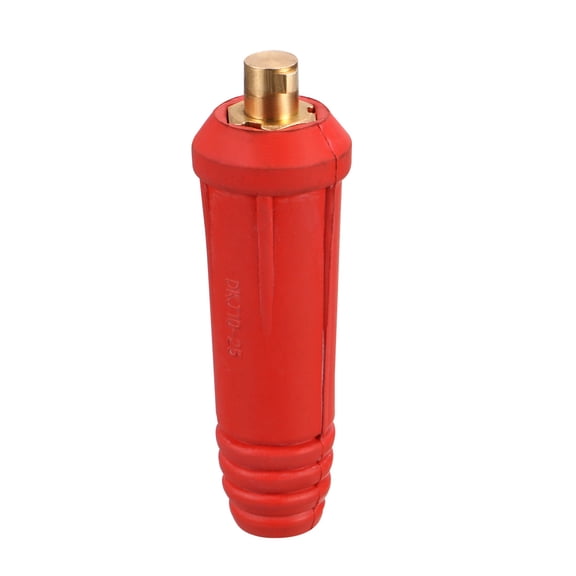 Uxcell Welding Panel Connector DKJ10-25 Quick Fitting Red