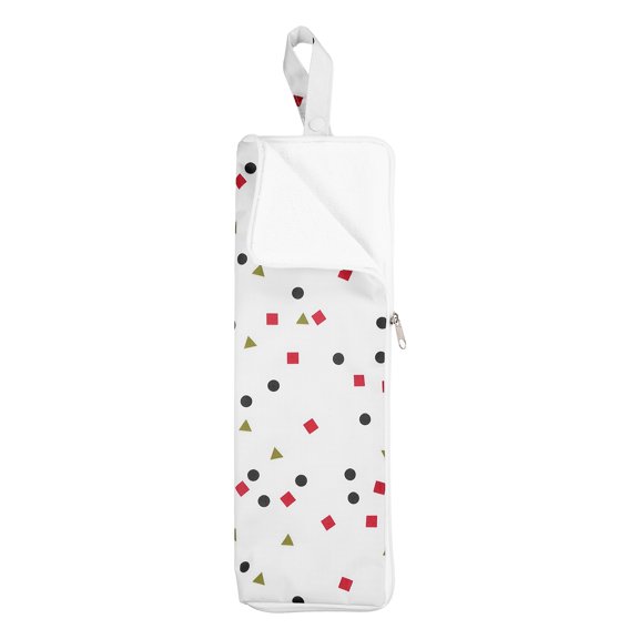 Uxcell Wet Umbrellas Bag 4.9" x 15" Water Absorption Umbrella Cover, White