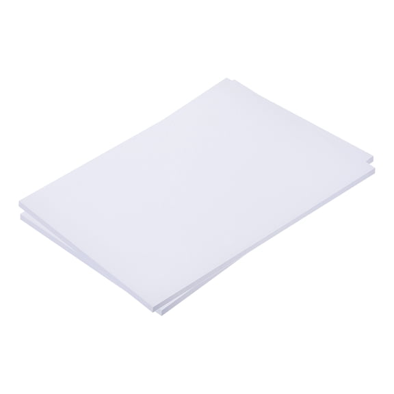 Uxcell White ABS Plastic Sheet 7x4x0.2inch for Building Model, DIY Crafts, Panel, Pack of 2
