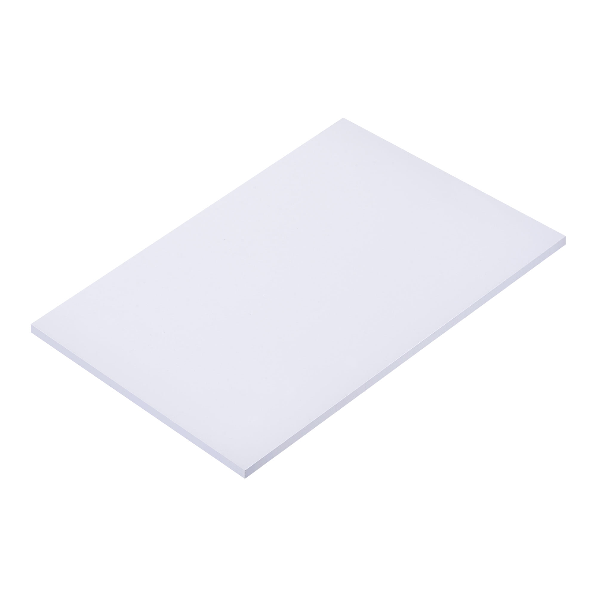 White ABS Plastic Sheet Panel DIY Model Craft 0.5~3mm Thick Multi Size