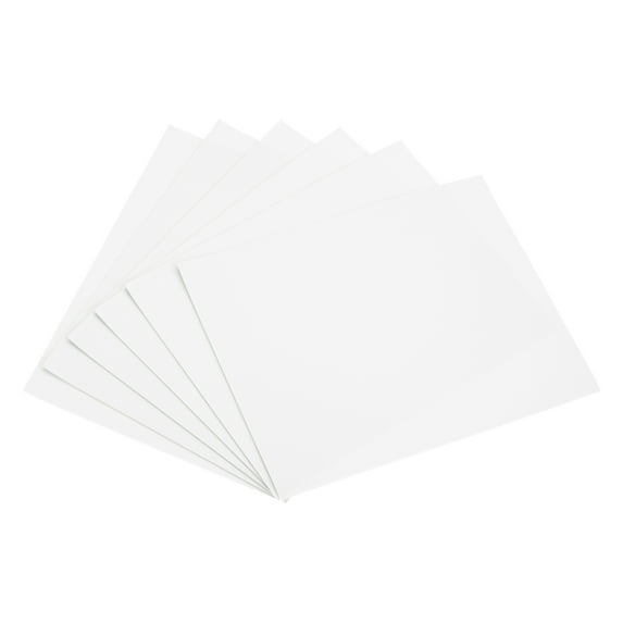 Uxcell White EVA Foam Sheets 11 x 8 inch 1.7mm Thickness for Crafts DIY Projects, 6 Pack