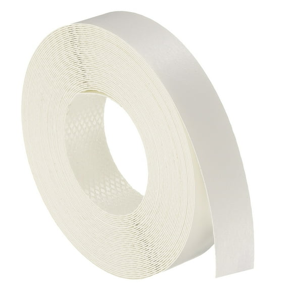 Uxcell White Edge Banding Tape, 3/4 Inch x 25ft Adhesive Veneer Edge Edging Strips