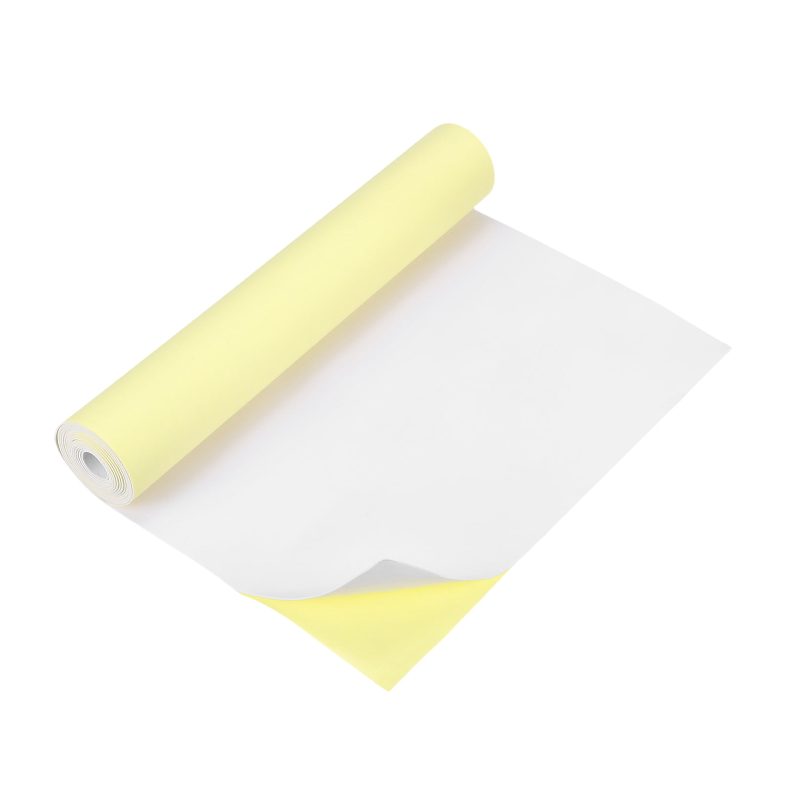 Uxcell White Foam Sheets, 78"x13"x 1/32" Self Adhesive EVA Foam Roll with Adhesive Backing for Crafts DIY Projects Furniture Protecting Gap Filling