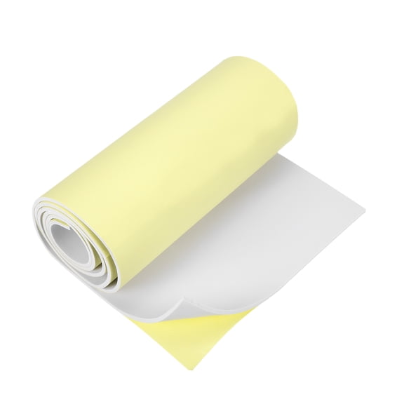 Uxcell White Foam Sheets, 78"x13"x 3/16" Self Adhesive EVA Foam Roll with Adhesive Backing for Crafts DIY Projects Furniture Protecting Gap Filling