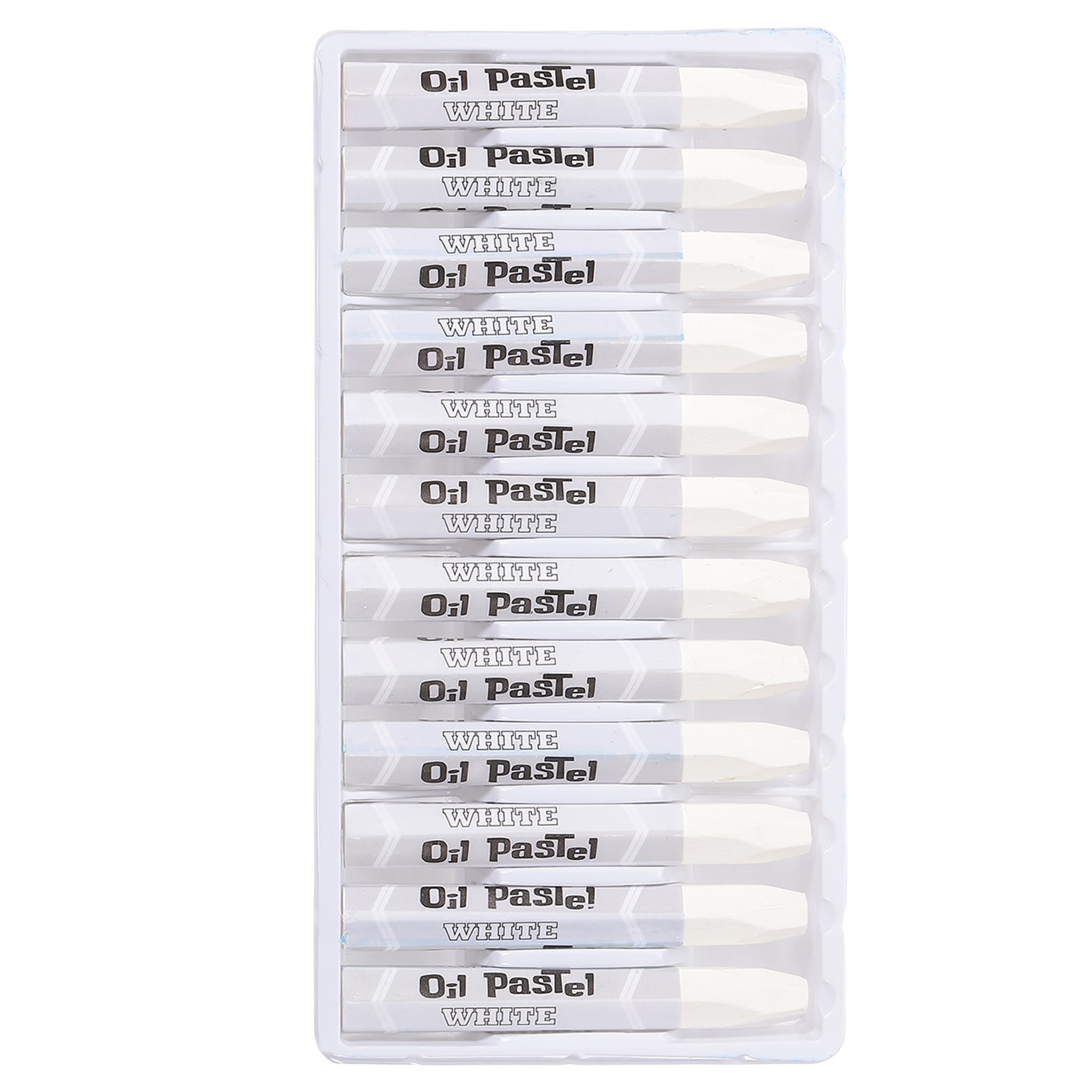 Uxcell White Oil Pastels, 48Pcs Soft Oil Crayons Vibrant and Creamy Pastels Stick Art Supplies for Art Painting Drawing Blending Graffiti for Artists Beginners