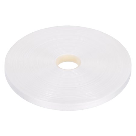 Uxcell White Roll Paper Towel 180gsm 10mmx50m Double Knit Polyester with Ultrasonic Sealed Edge 2 Pack