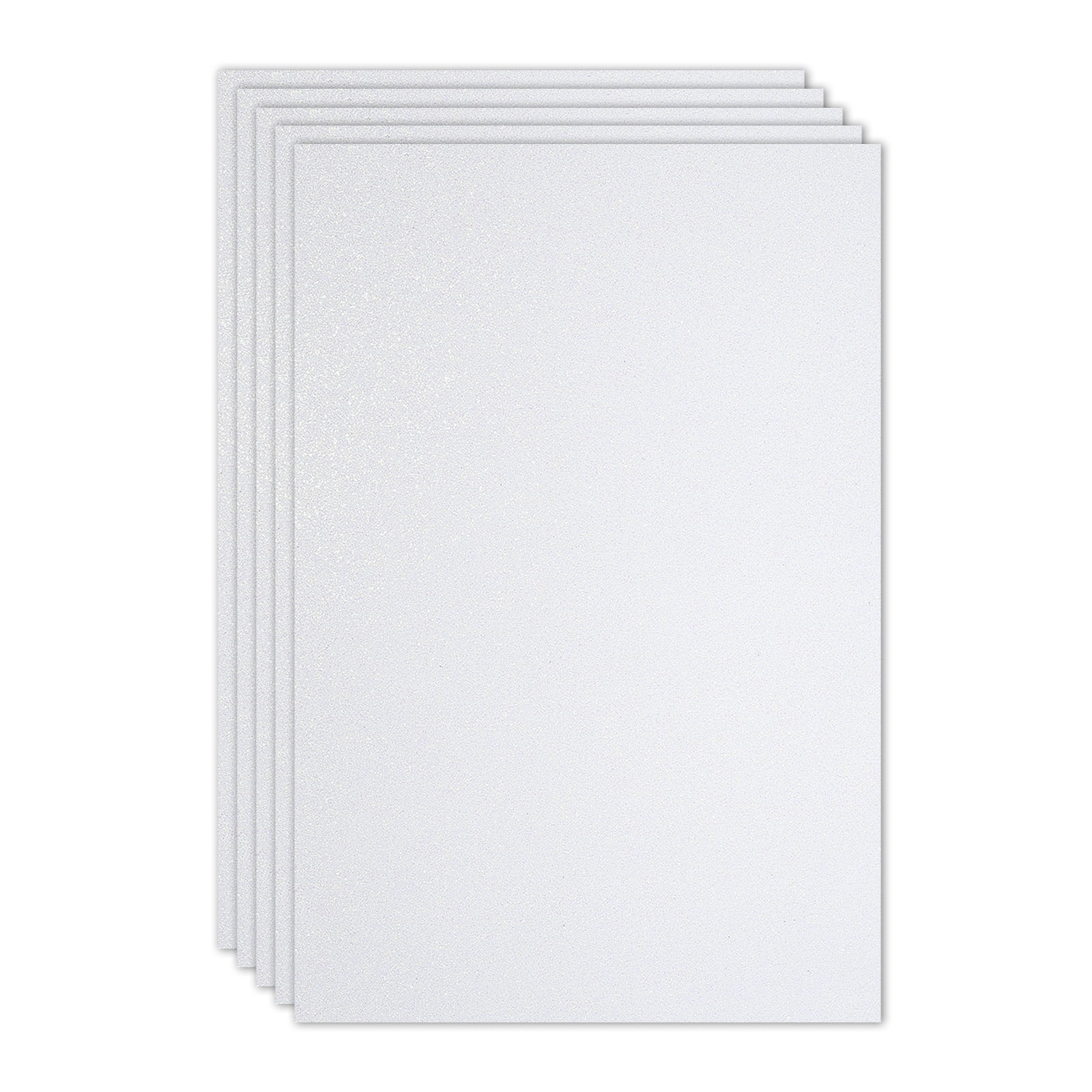 PATIKIL Feuille De Mousse Pailletée Eva Rouge Brillante 11,8 X 7,9