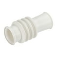 thumbnail image 1 of Uxcell White Washing Machine Drain Pipe 0.2Ft Drain Hose Corrugated Flexible, 1 of 5
