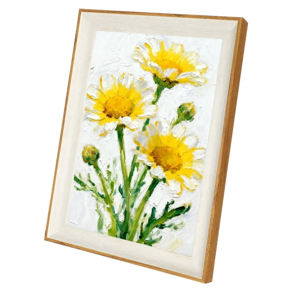 Uxcell White Wood Color Rectangle Photo Frame, 13.6x10.1 Inch Resin Photo Frame Tabletop Display for Pictures Certificates Home Office Decor, Suits for 21.1x29.8cm Photo